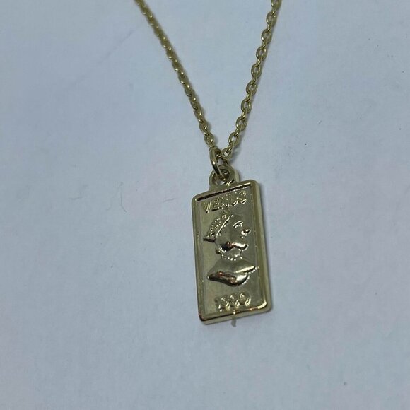 5 Paris Venus Queen Design Pendant Chain Necklace Adjustable Gold Tone - Picture 3 of 6